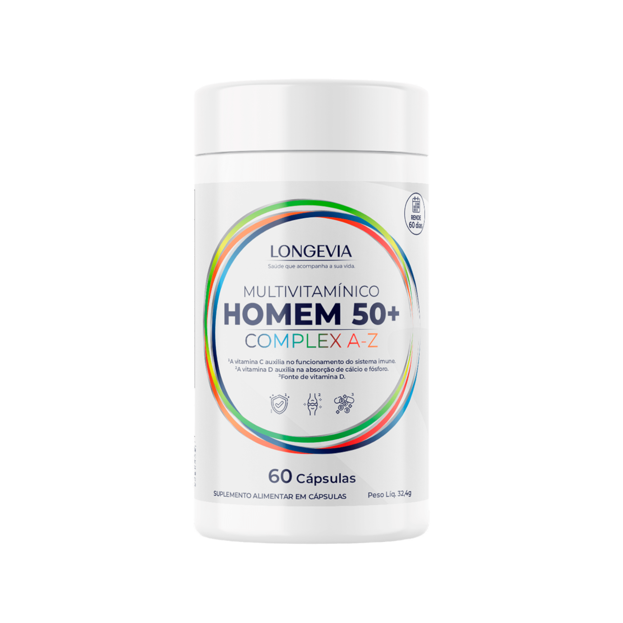 Multivitam&iacute;nico Homem 50+
