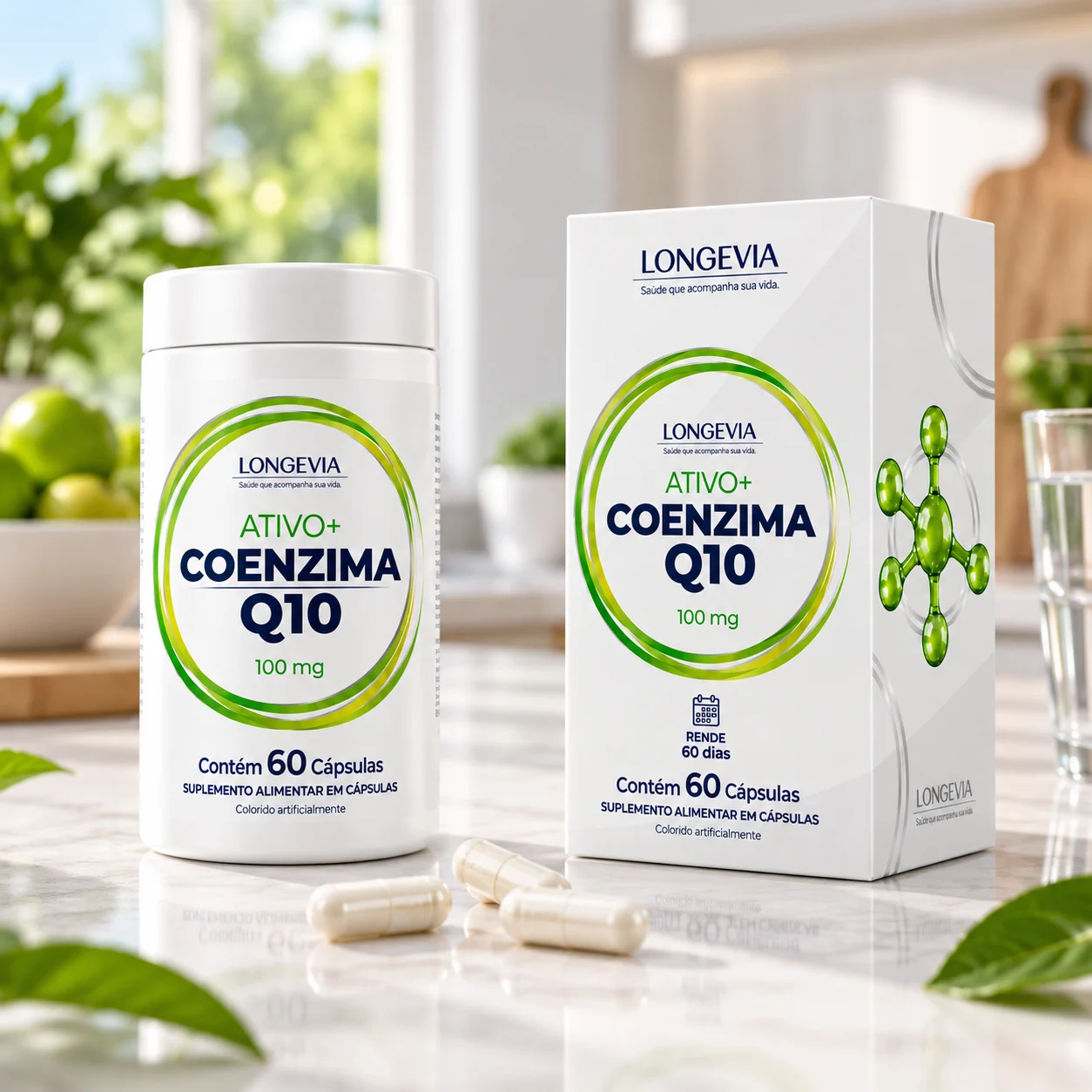 Coenzima Q10 100 mg Longevia