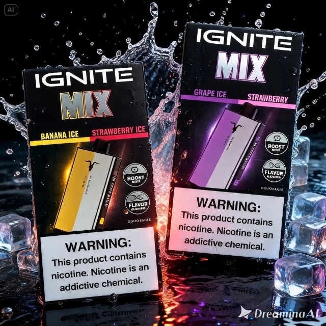 IGNITE MIX- 2 SABORES- 40K PUFFS
