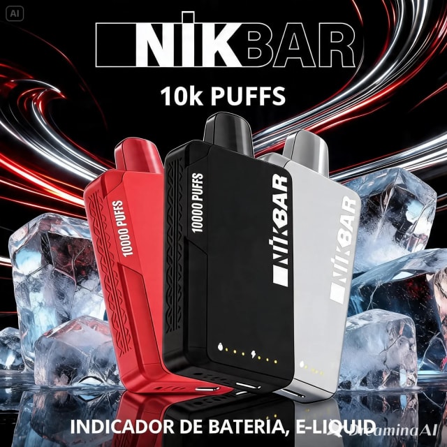NIKBAR- 10K PUFFS