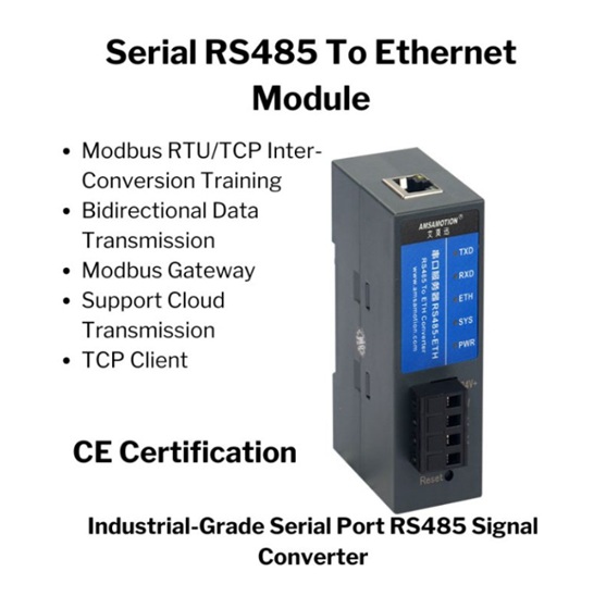 Convertisseur RS485 vers Ethernet