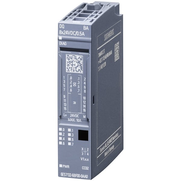 Module de sortie numérique Siemens DQ 8x24 V DC/0.5 A