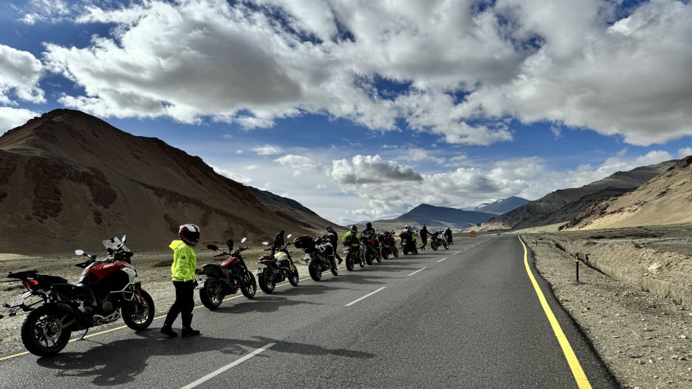 On the way back to Manali