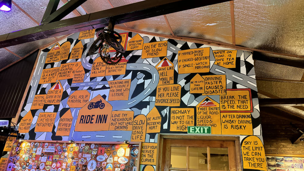 Dinner at Ride Inn