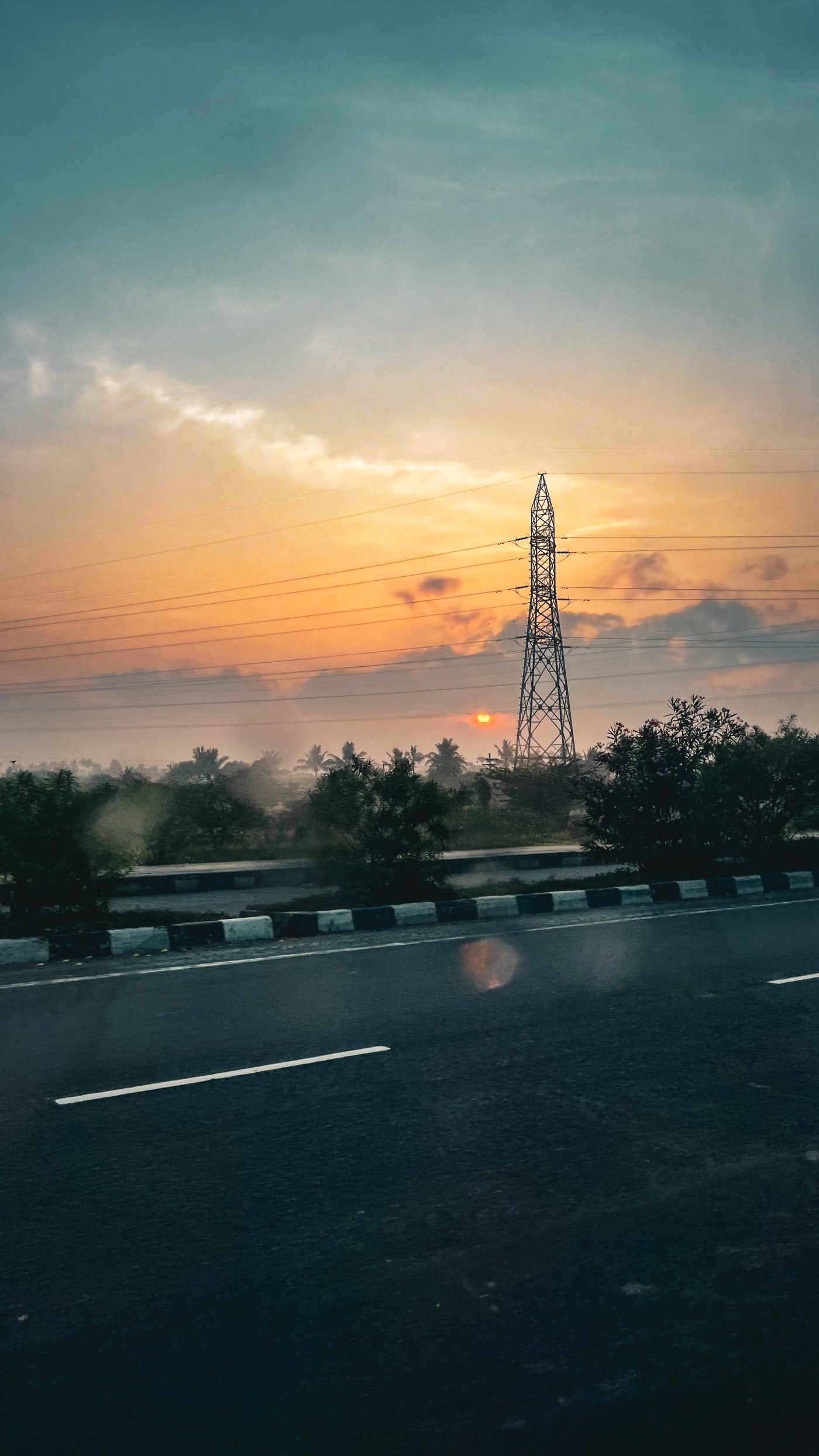 We have put lines across the sky everywhere.