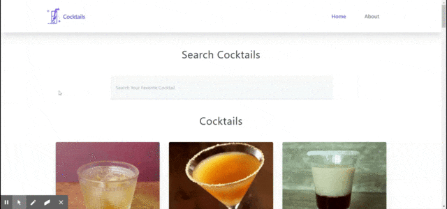 GitHub - maaelattar/cocktails