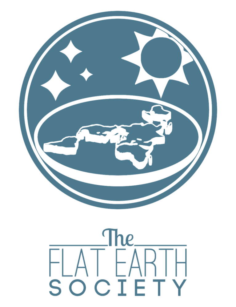 Logo de la Flat Earth Society