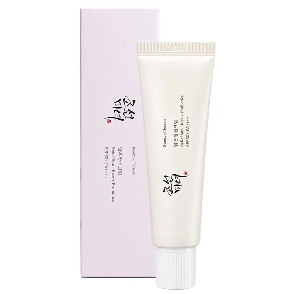 واقي شمس بيوتي اوف جوسون الكوري بخلاصة الأرز و البروبيوتيك - عامل حماية (SPF50+)