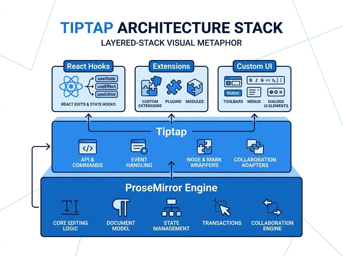 tip-tap editor architecture