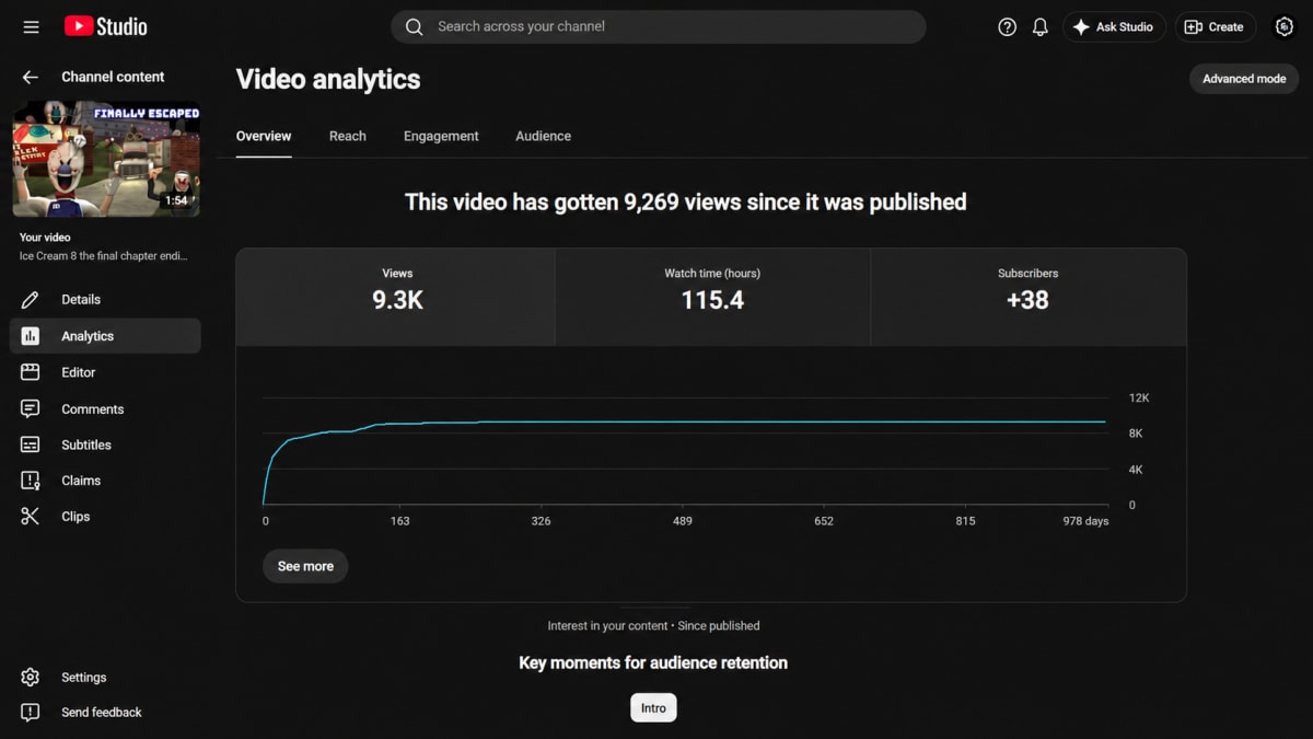 High-Retention Gaming Video Production & Channel Growth