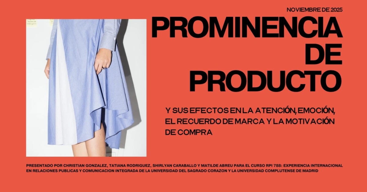 Neuromarketing en Madrid — prominencia de producto y atención visual