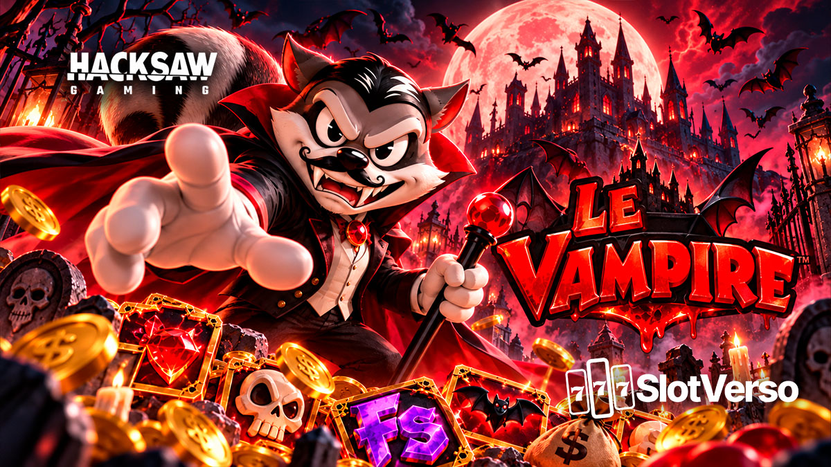 Le Vampire ya está disponible: Smokey se convierte en vampiro en el nuevo slot de Hacksaw Gaming