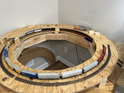 Testing motive power pulling power.