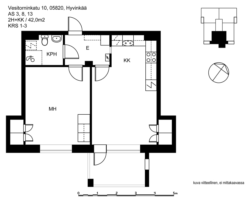 Vesitorninkatu 10, Hyvinkää apartments for rent - M2-Kodit