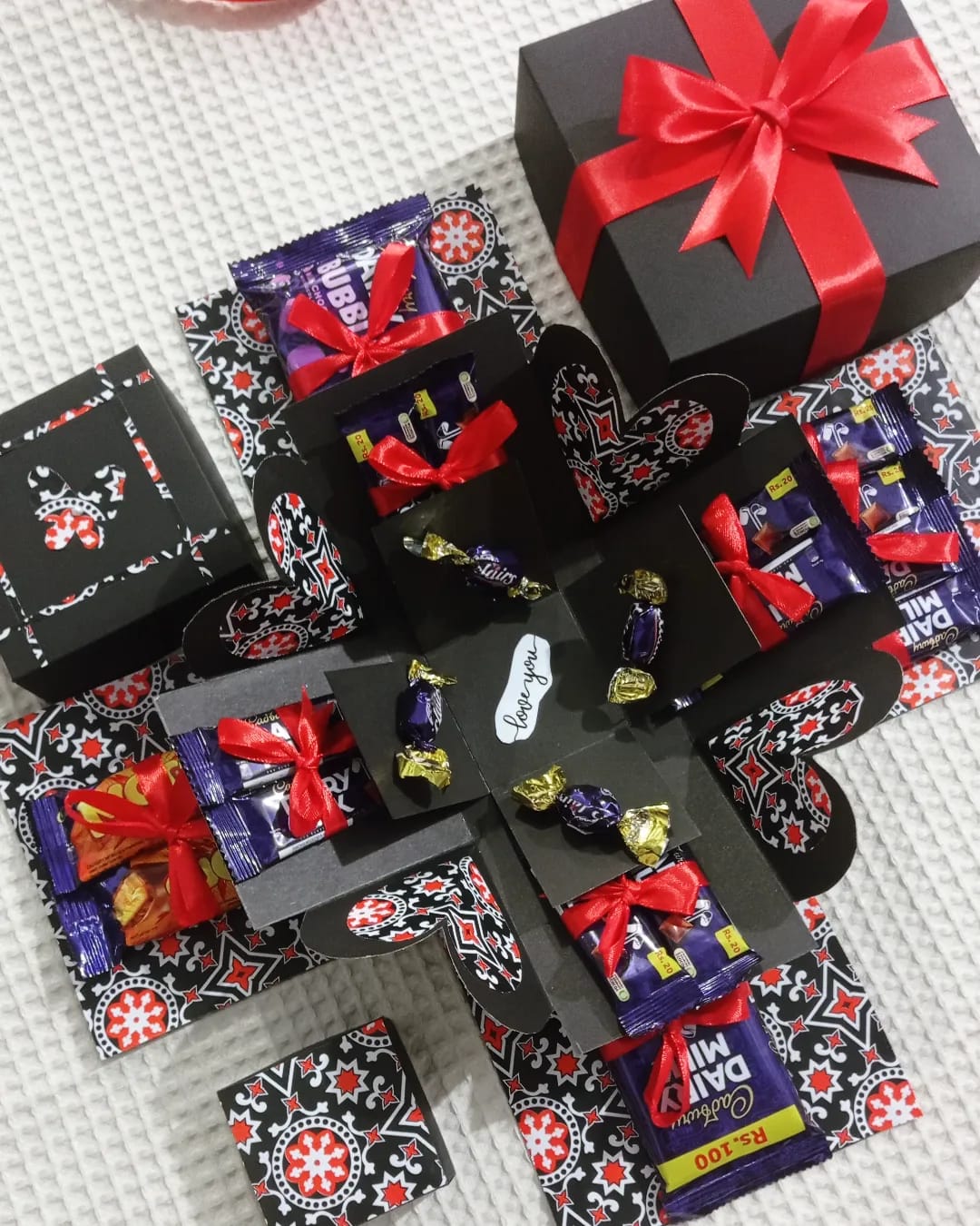 Birthday chocolate box