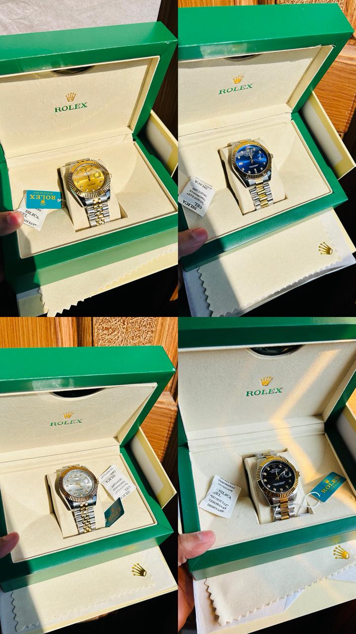 Mens ROLEX watch with box and packaging photo 3