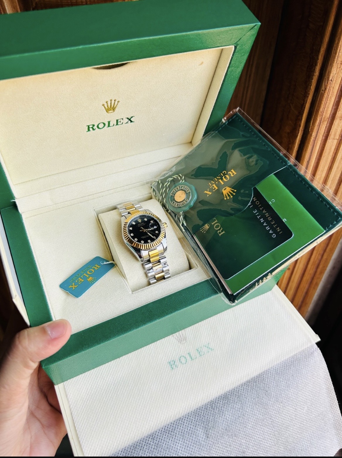 Rolex Watch for female | with Bag and Box photo 2