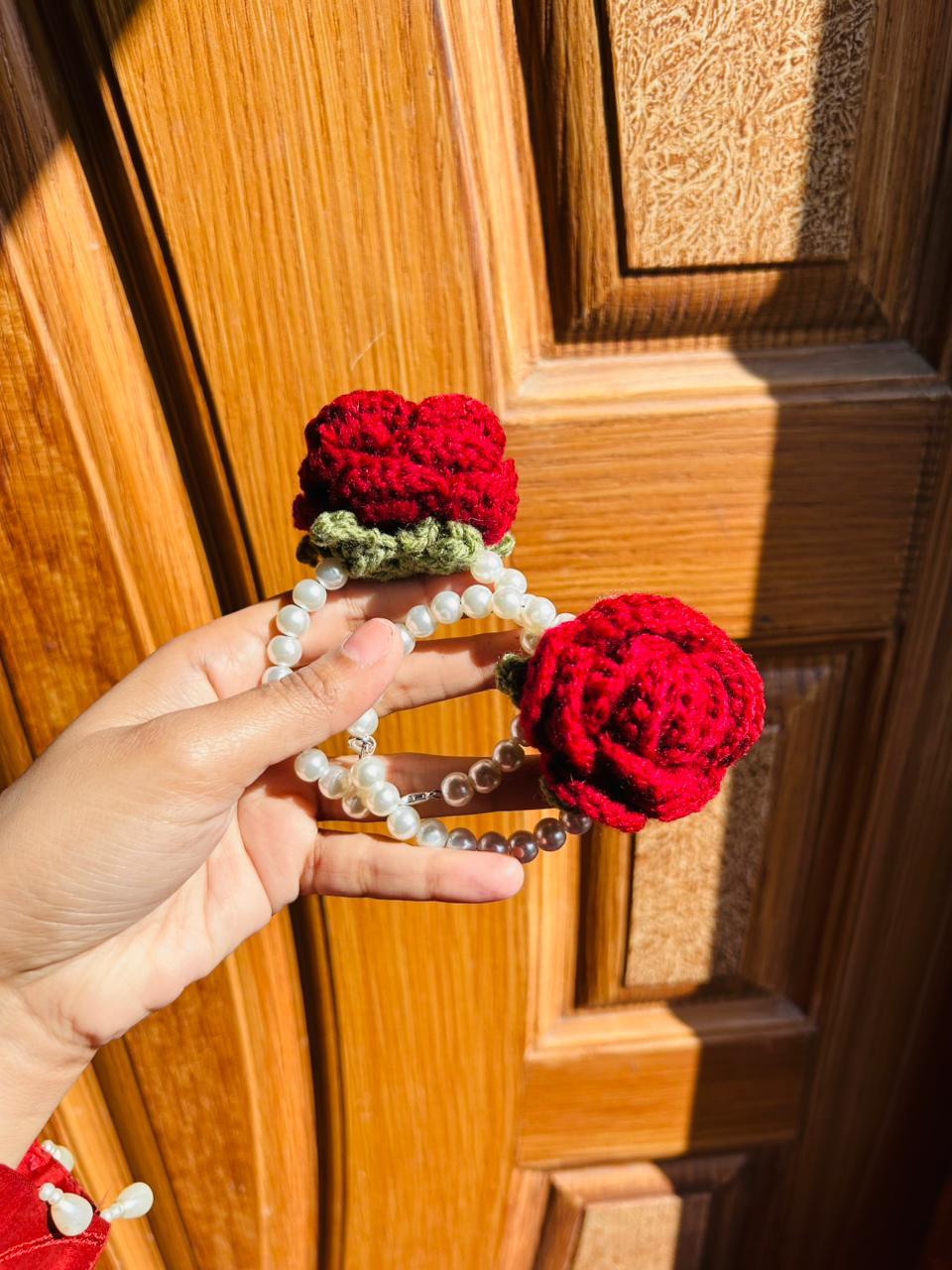 Crochet Braclet Gajjre ( Pair)