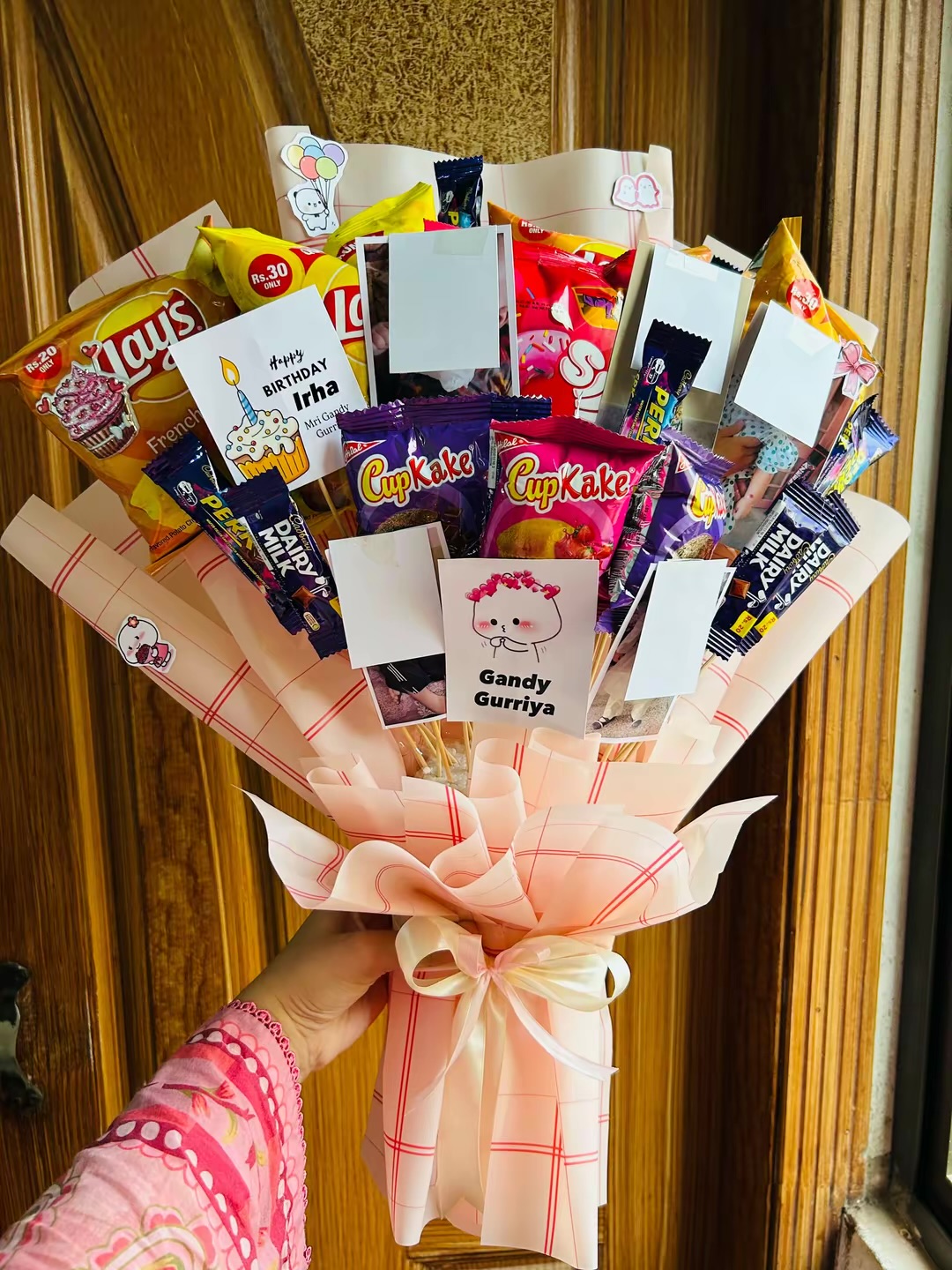 Snacks Bouquet ( customisable according to range)