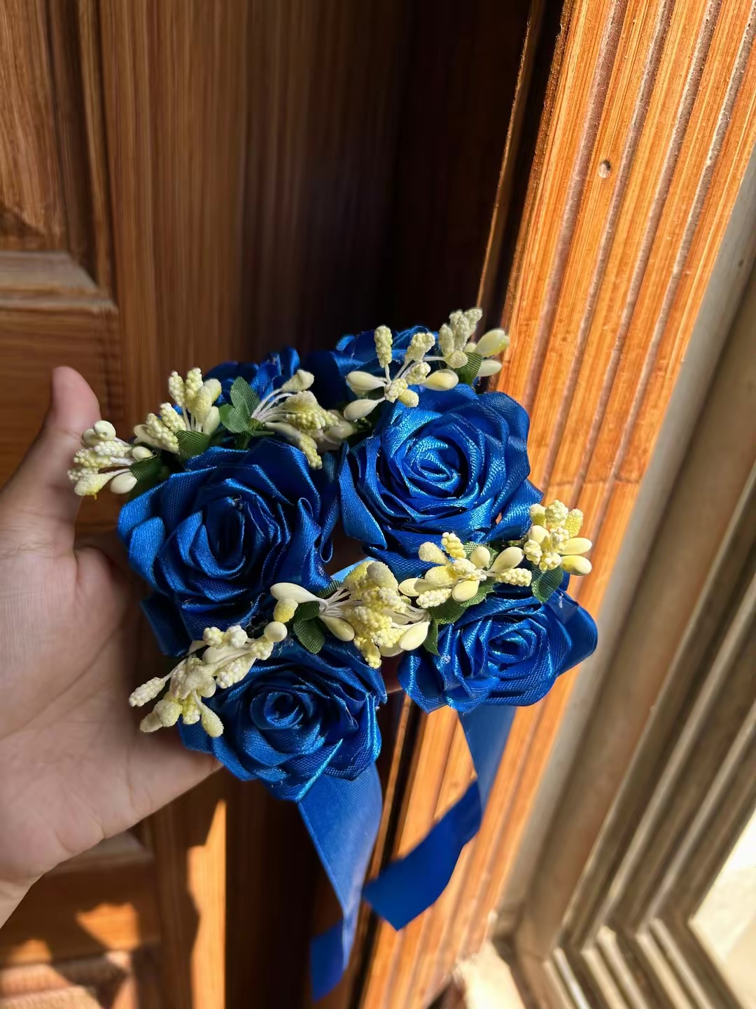 Handmade Ribbon Gajjre , One Pair , all colours All Avalanche photo 6