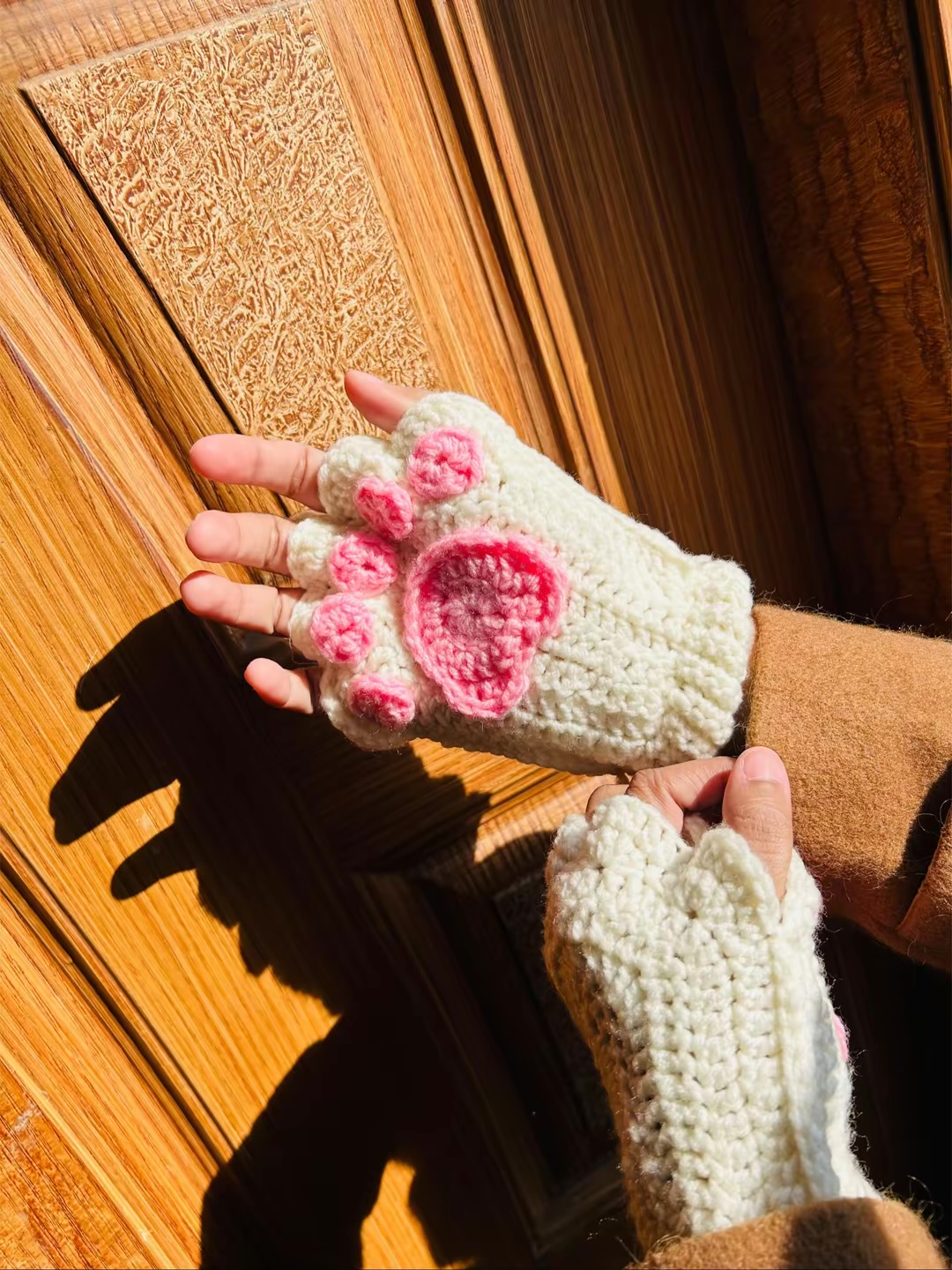 Cat Paw Gloves | Handmade Crochet product