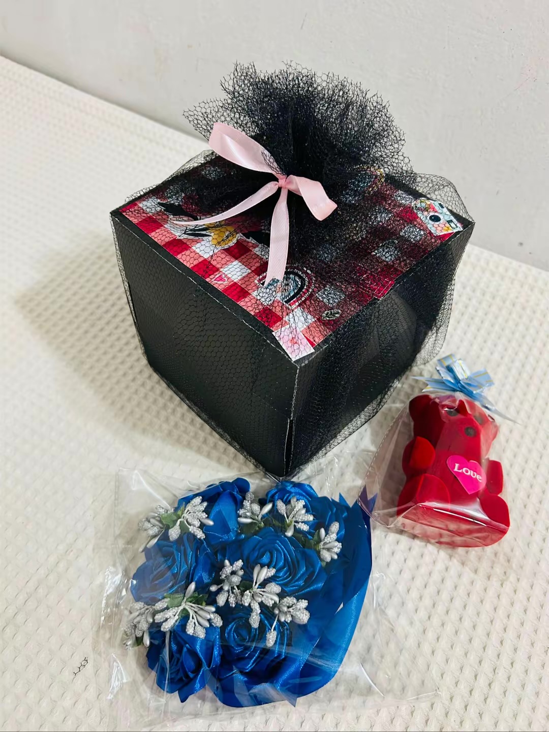 Explosion Gift Box | Luxury box with gift items | 4 layer Box photo 6