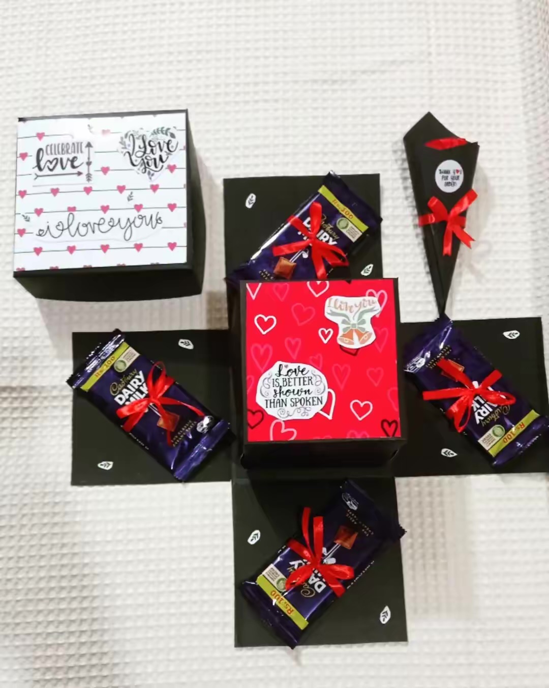Special Gift card And Chocolate Box photo 2