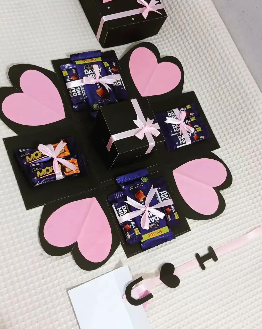 Pink theme Chocolate Box | Explosion Gifts photo 2