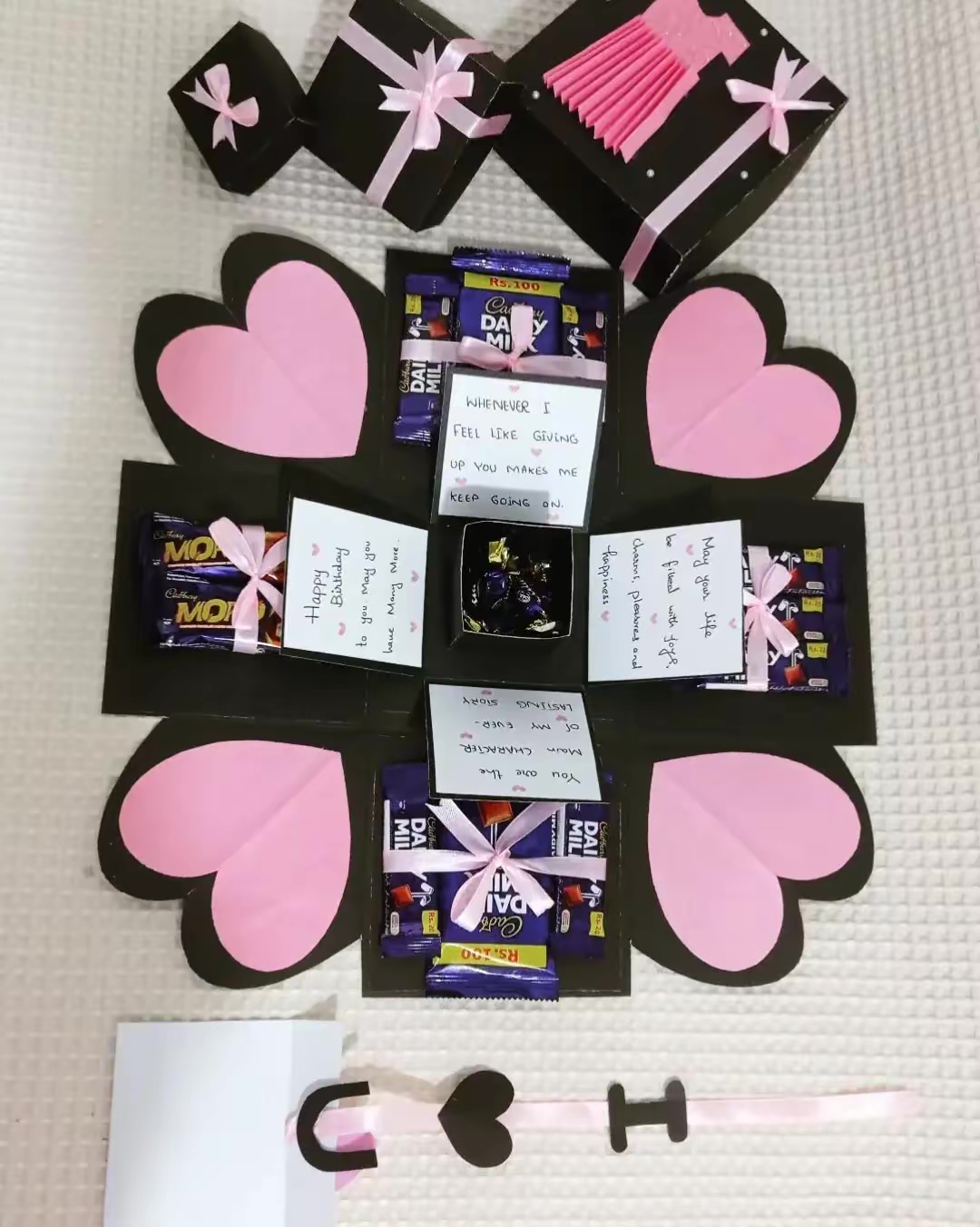Pink theme Chocolate Box | Explosion Gifts photo 5