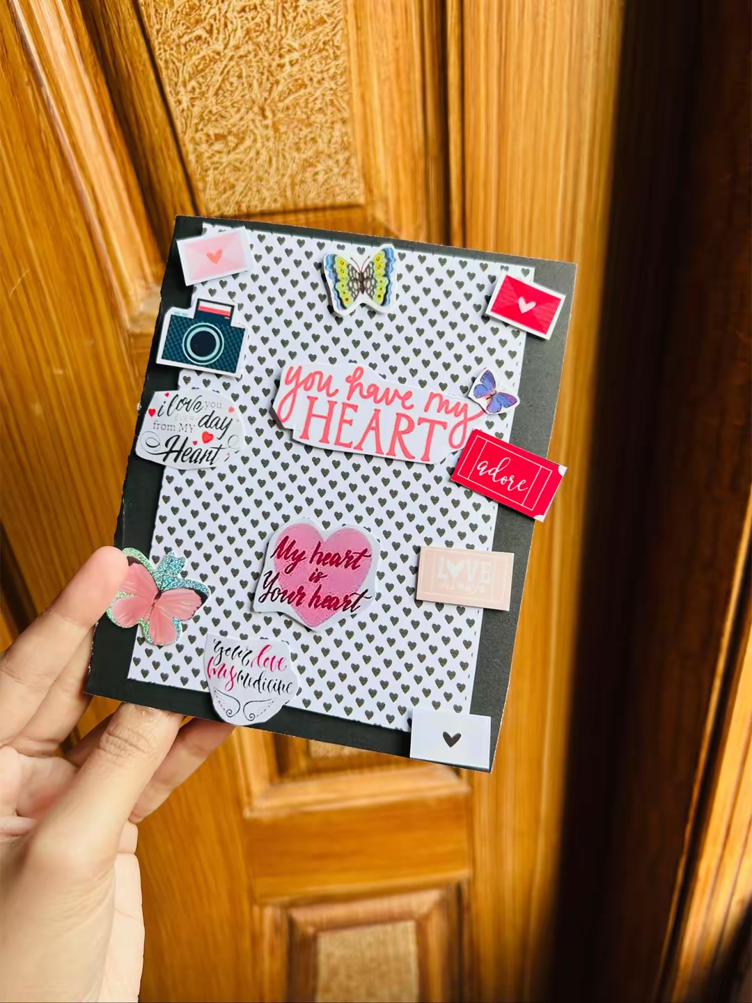 Explosion box with Bouquet and Card | Chocolate Gift photo 7