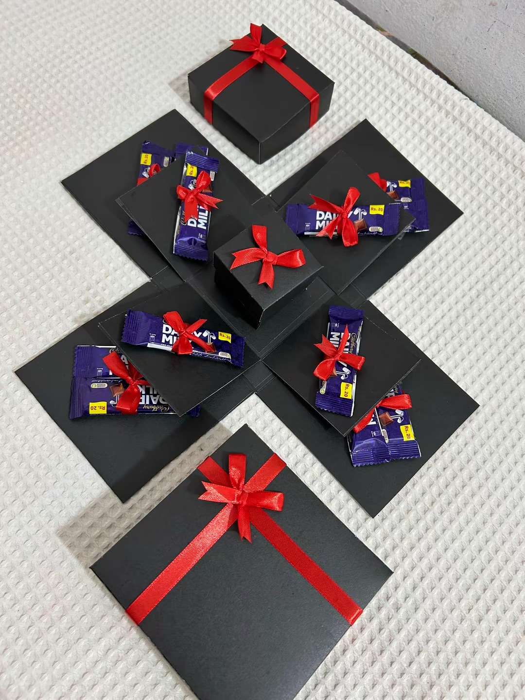 2 layer Chocolate box, Mini Chocolate box