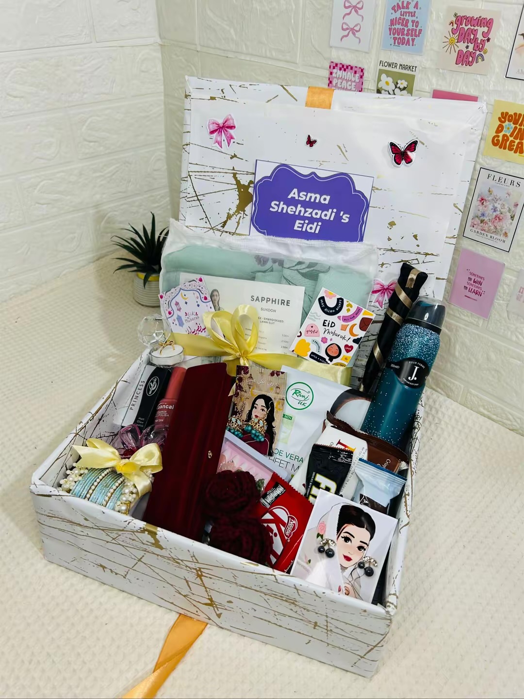 Girls Gift box with Branded Dress and Matching Accessories photo 4