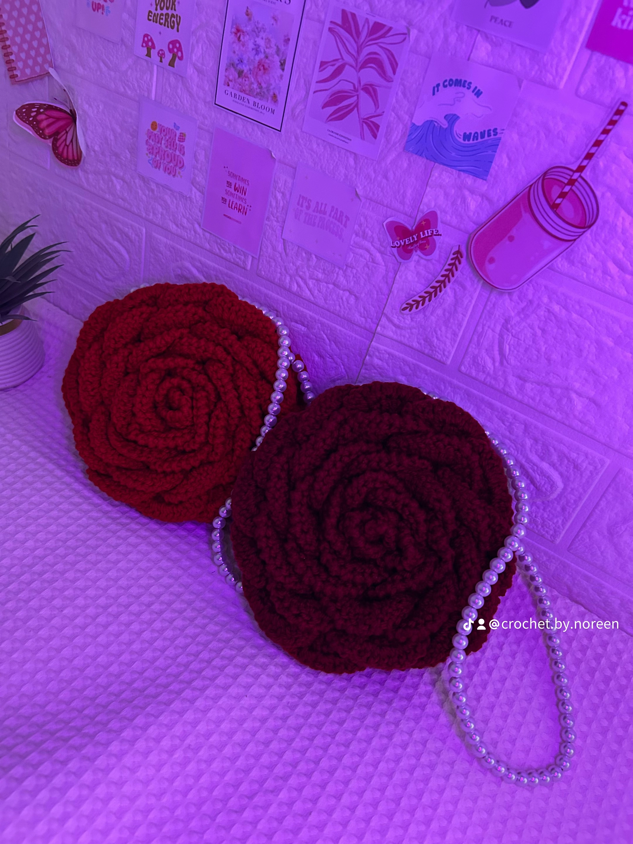 Viral Rose Bag | 3D rose Bag | Handmade With Love photo 5