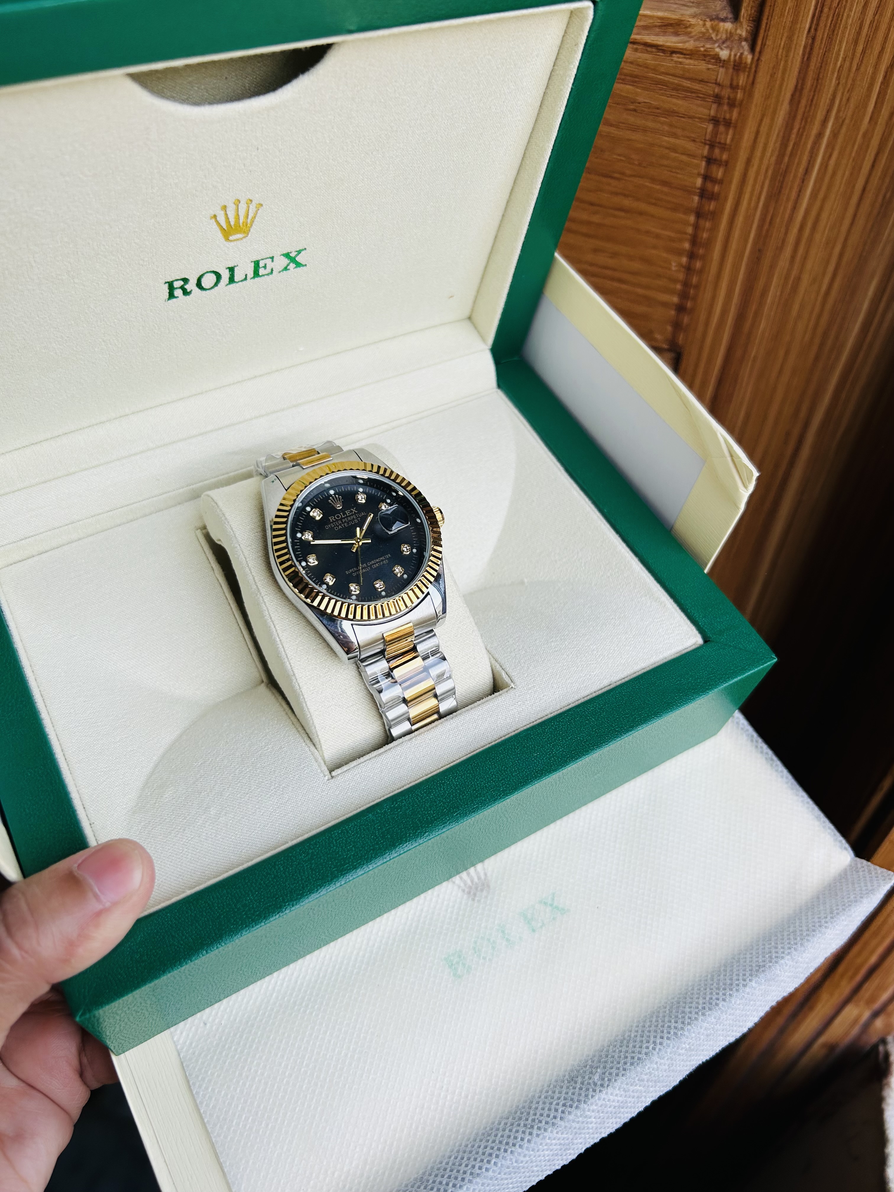 Rolex Watch For Mens with Box and Packaging photo 2