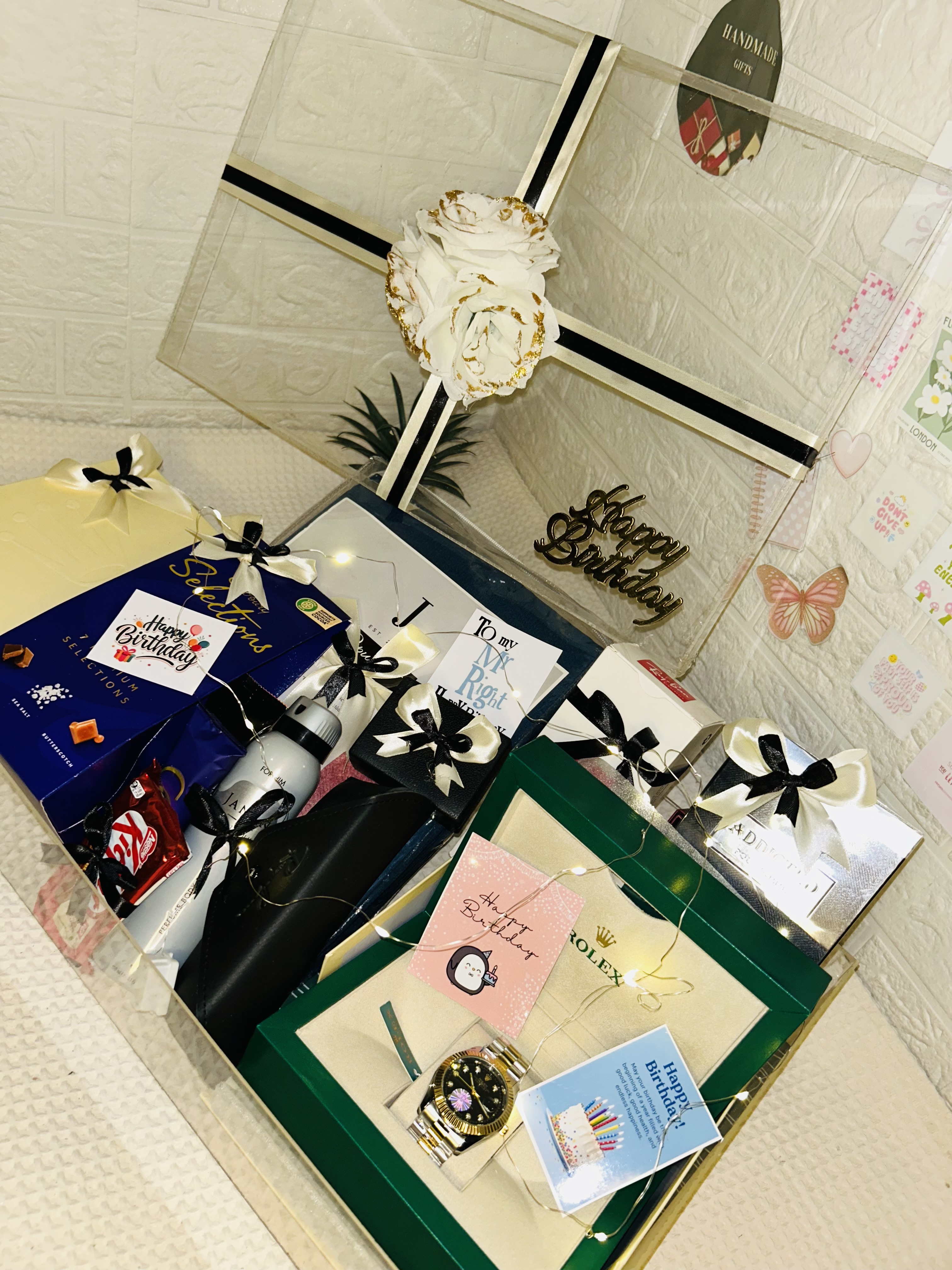 Acrylic Gift box For him