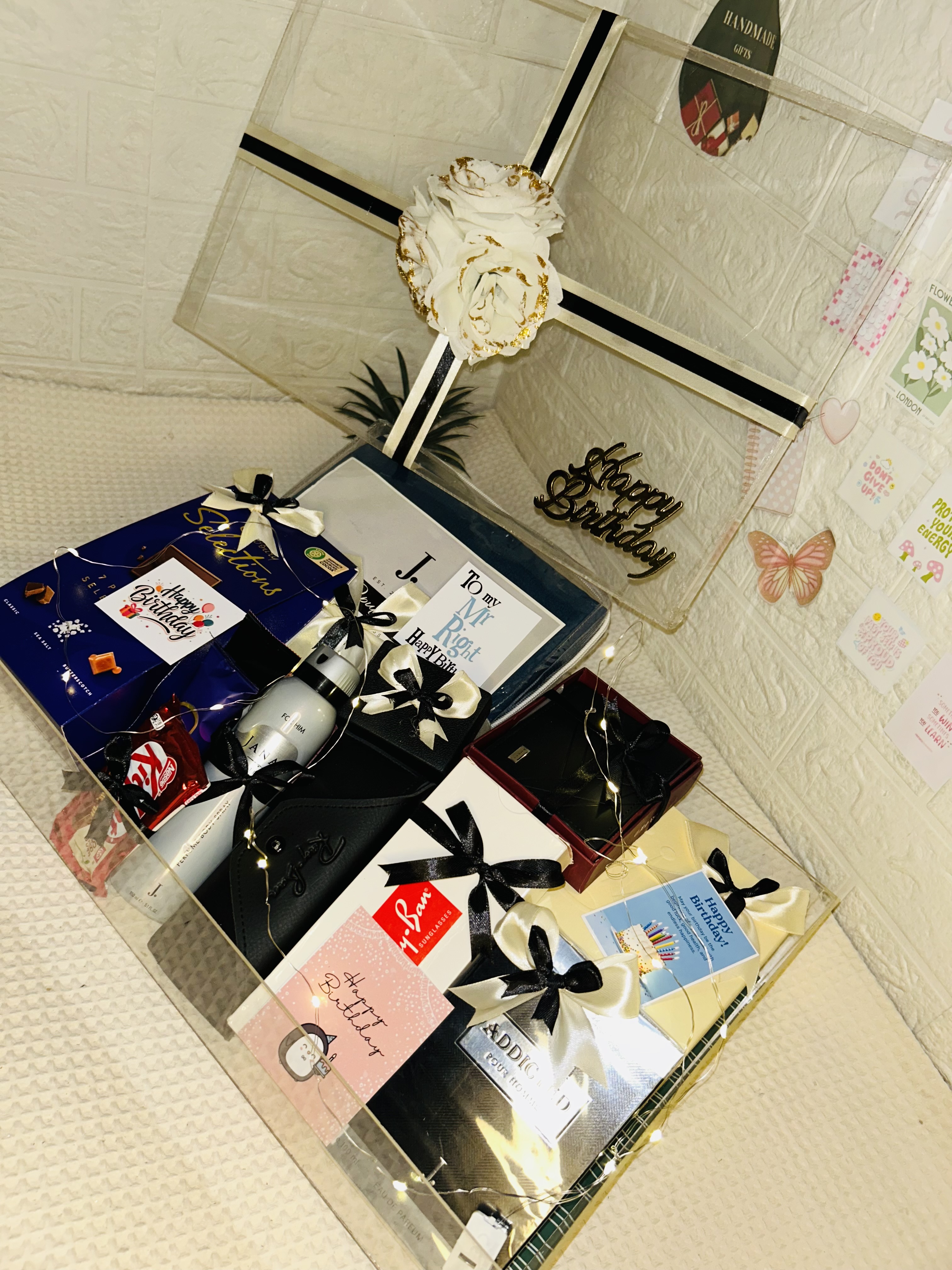 Acrylic Gift box For him photo 3