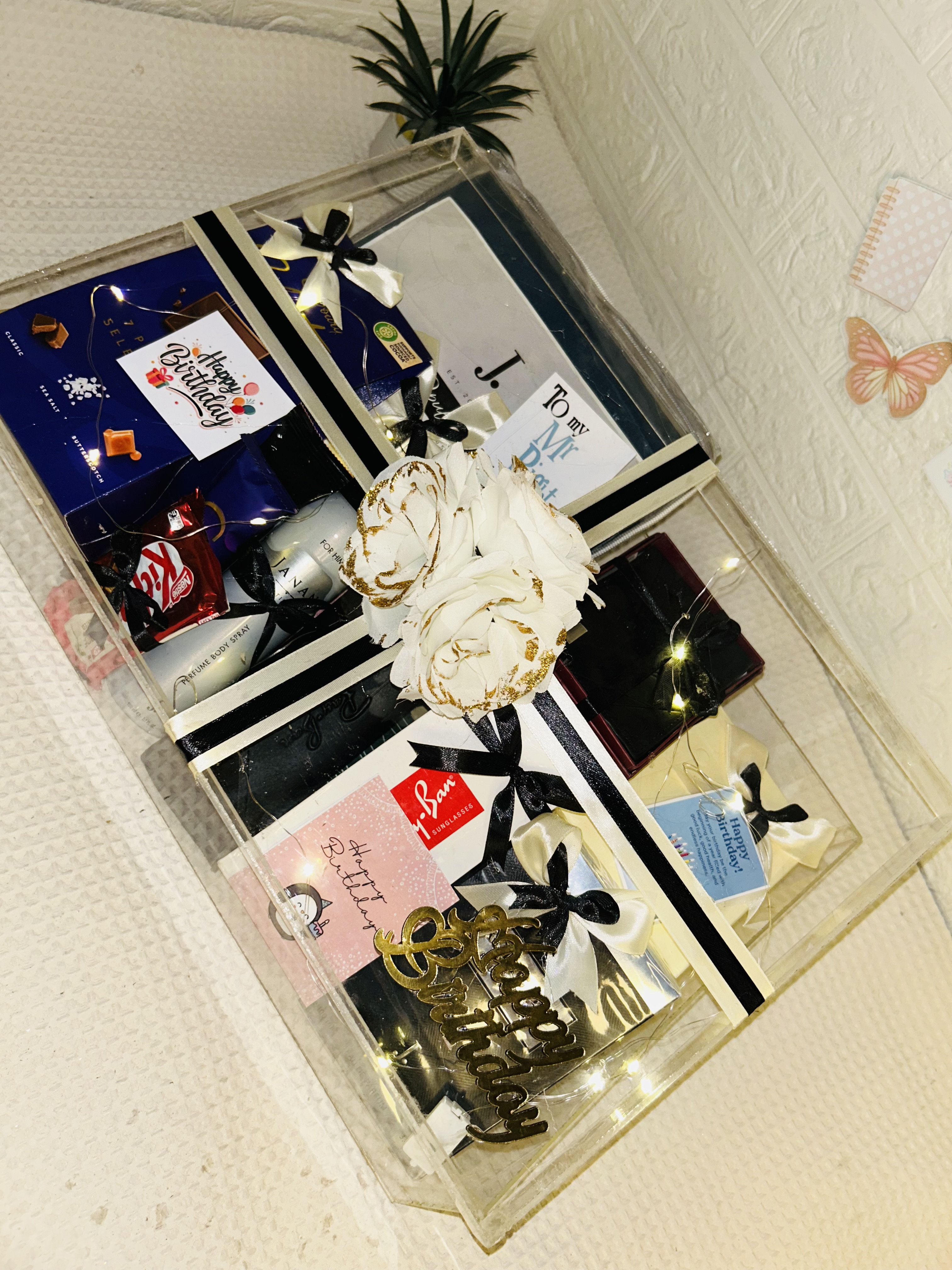 Acrylic Gift box For him photo 5