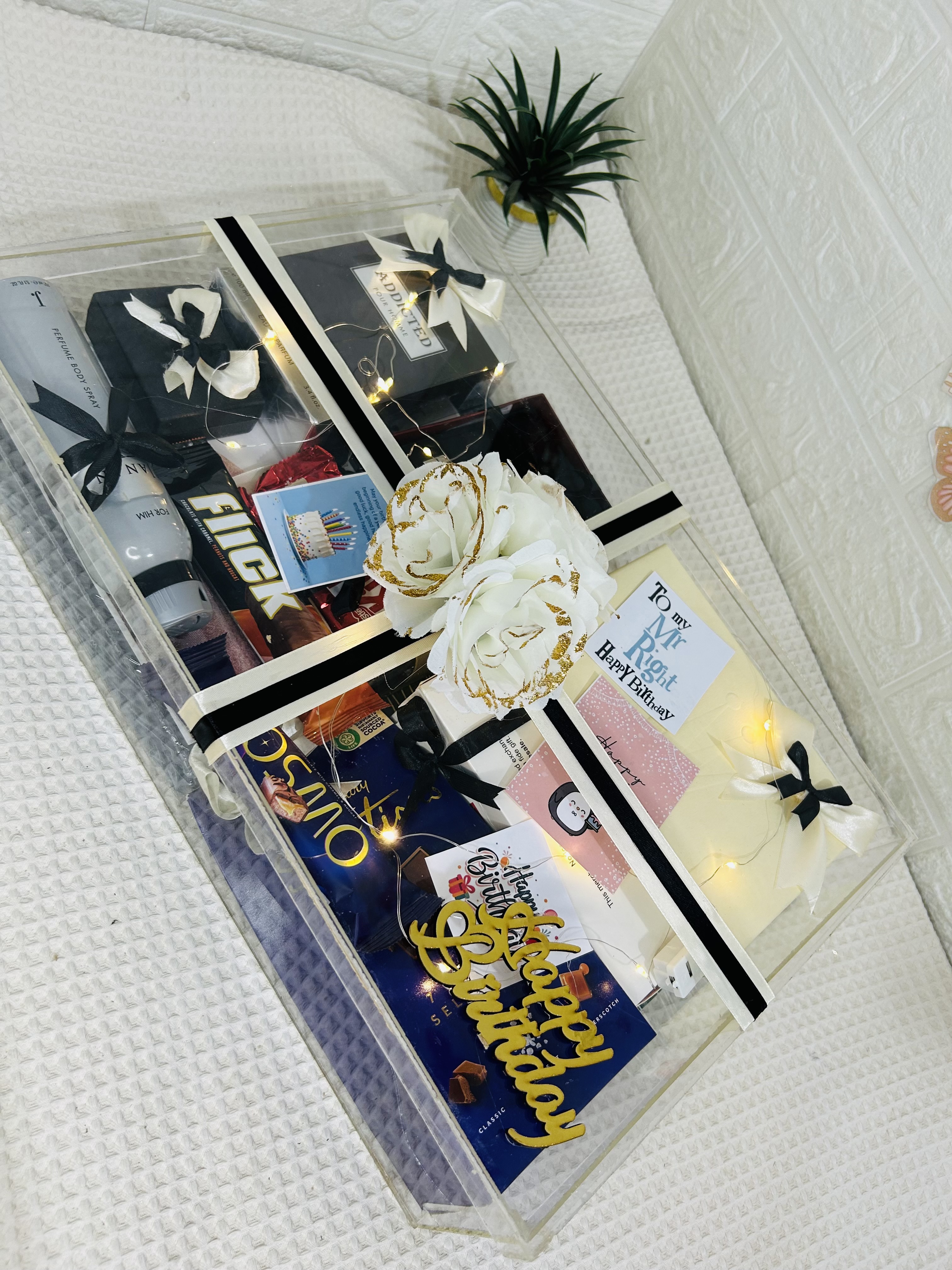 Acrylic Gift box For him photo 6