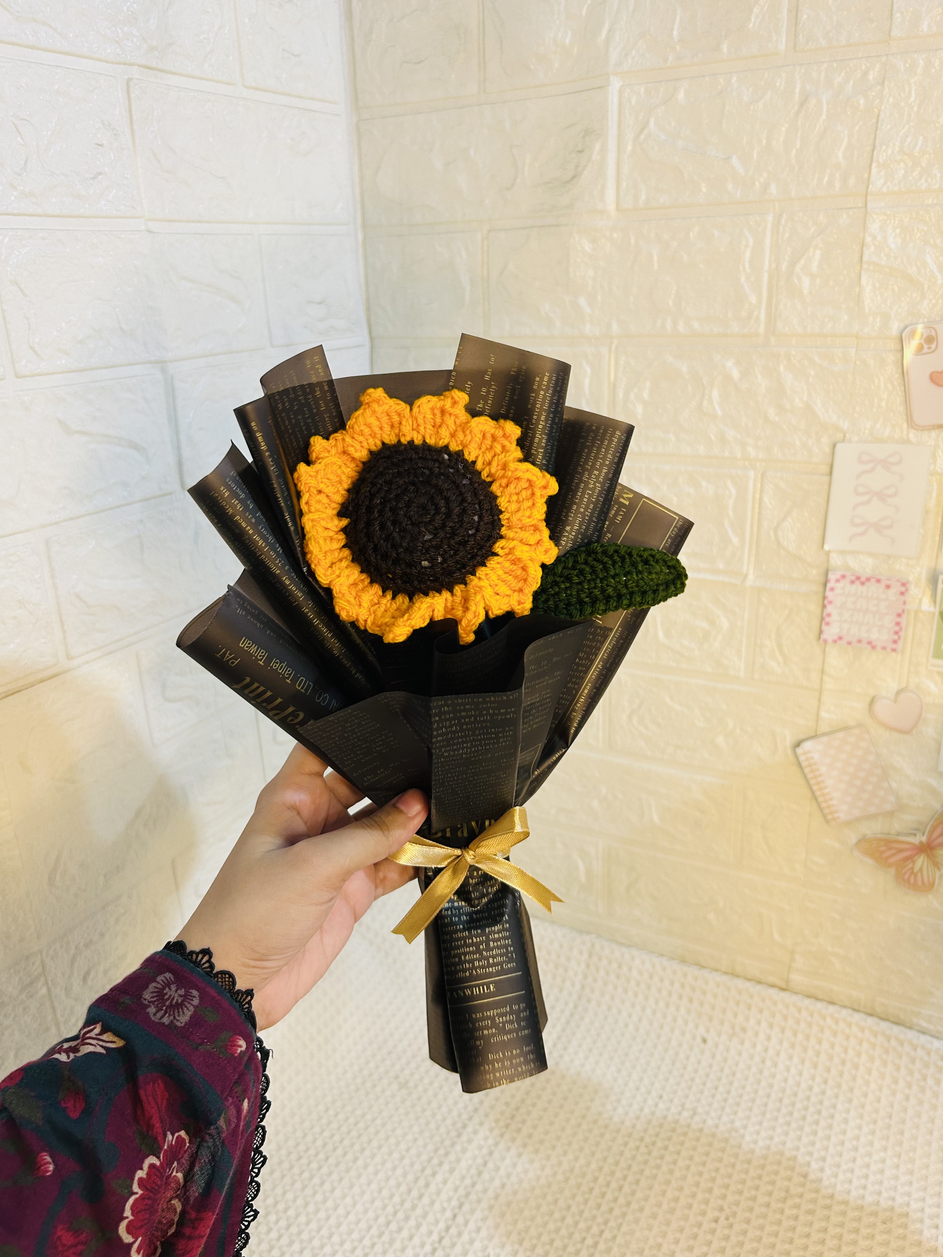 Crochet Sunflower Bouquet photo 2