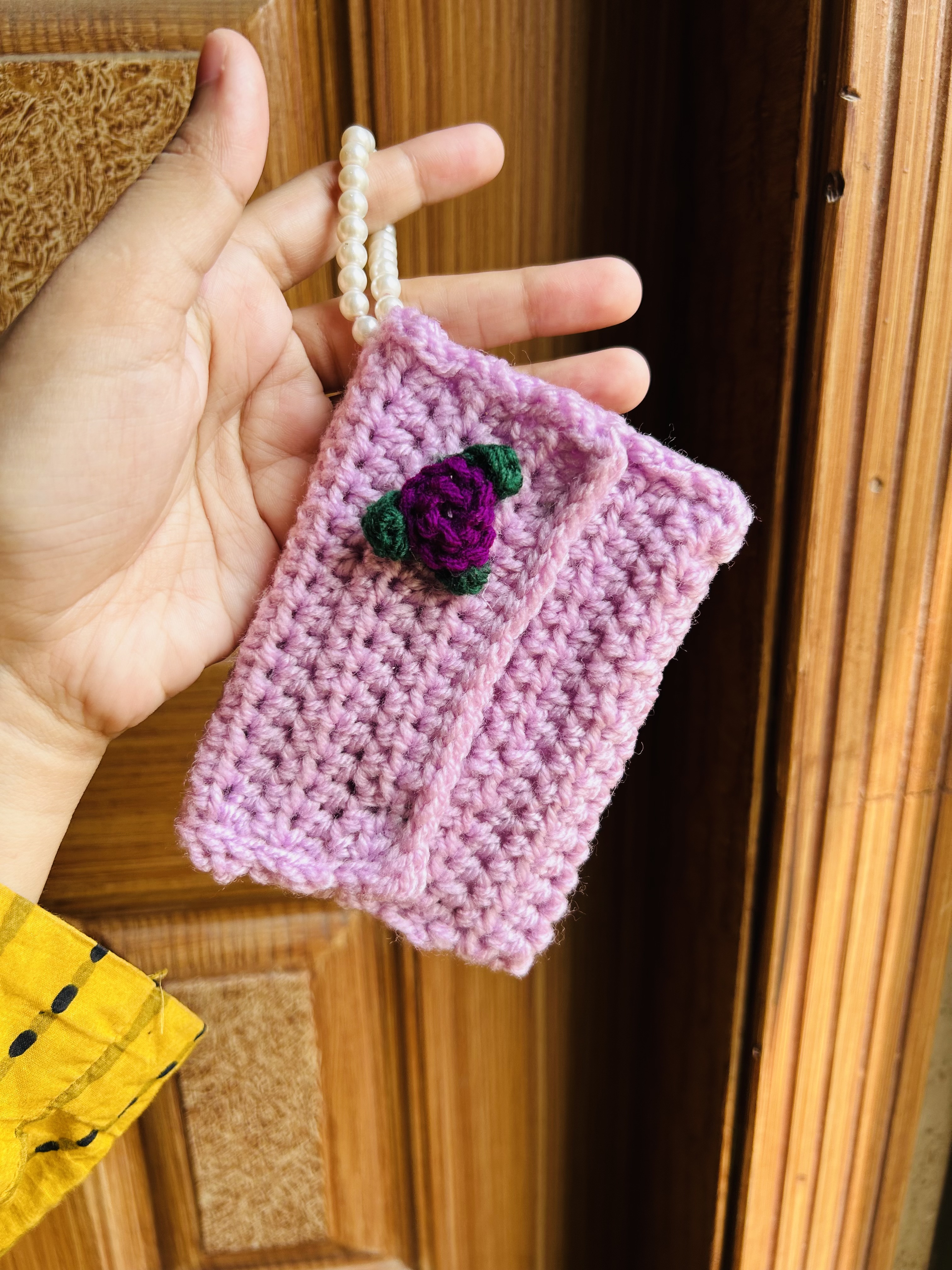 Crochet Mini Pouch photo 3