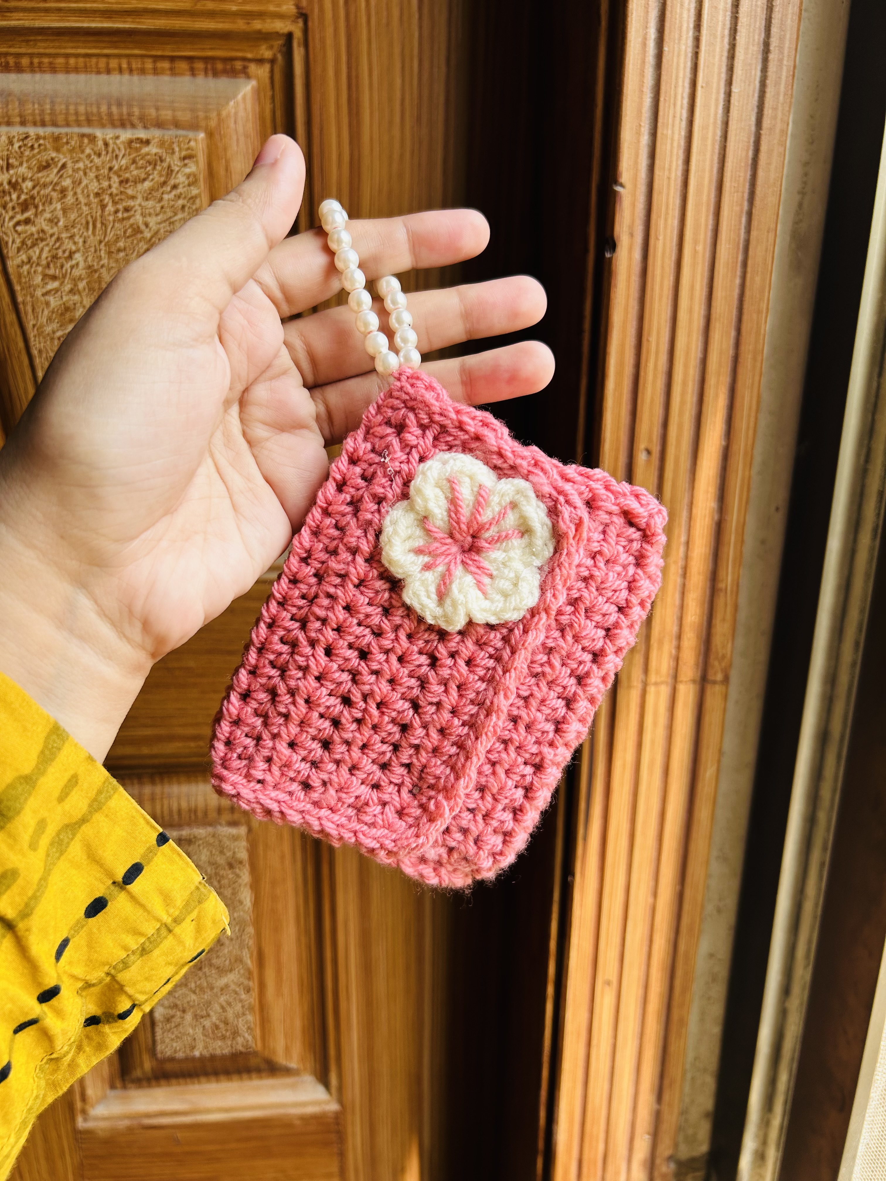 Crochet Mini Pouch photo 4