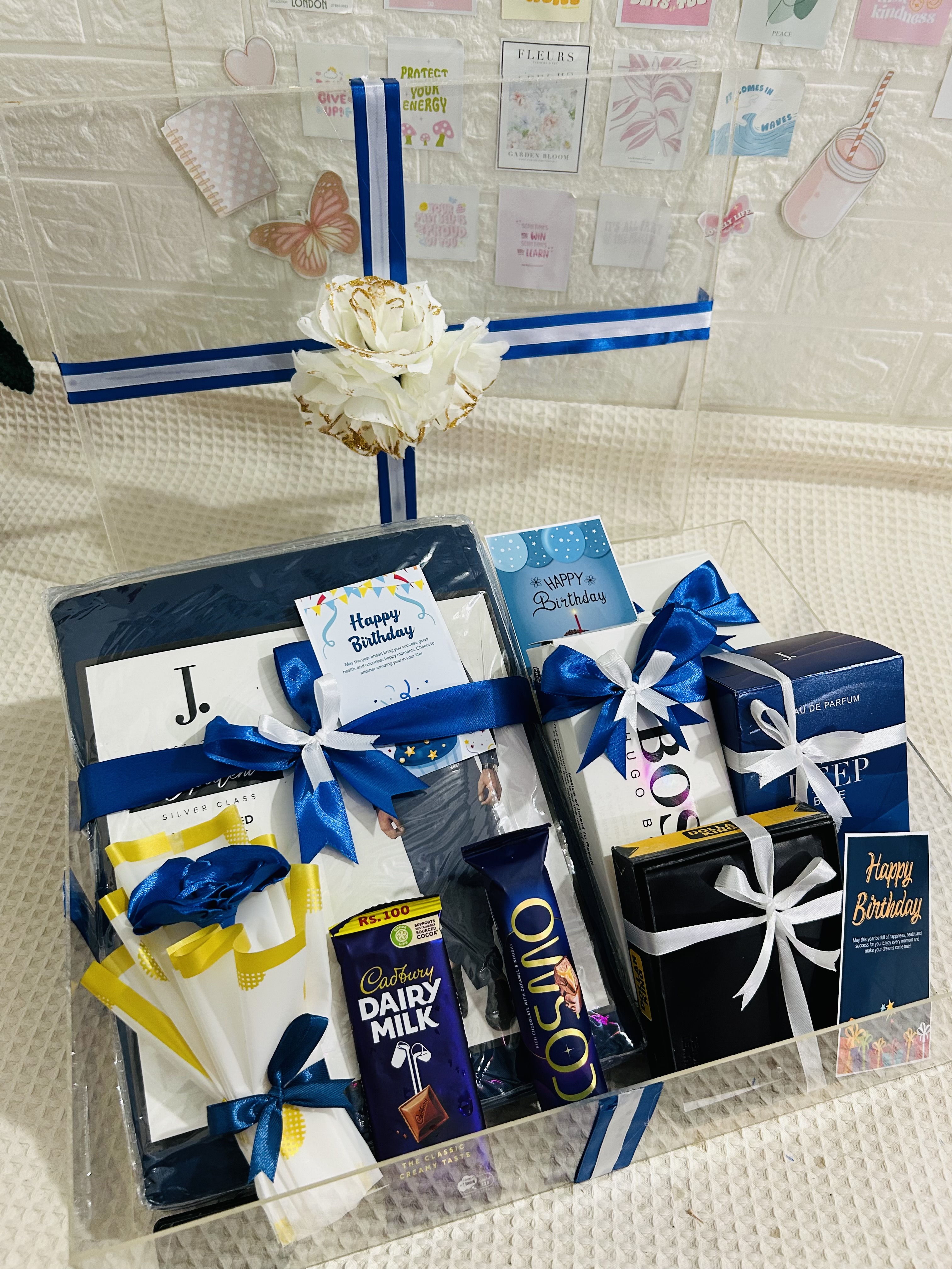 Acrylic Box for Mens , Gift For Him