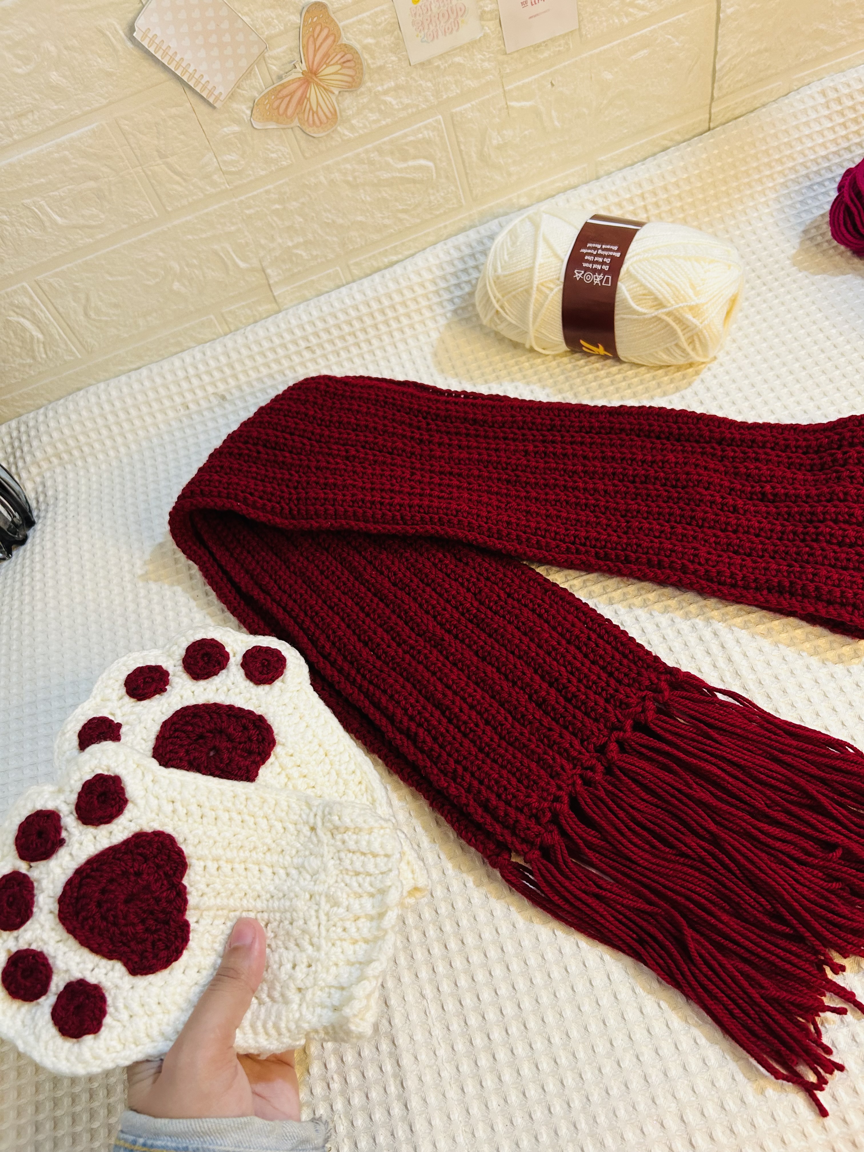 Mikasa Scarf | Handmade Crochet Scarf photo 2
