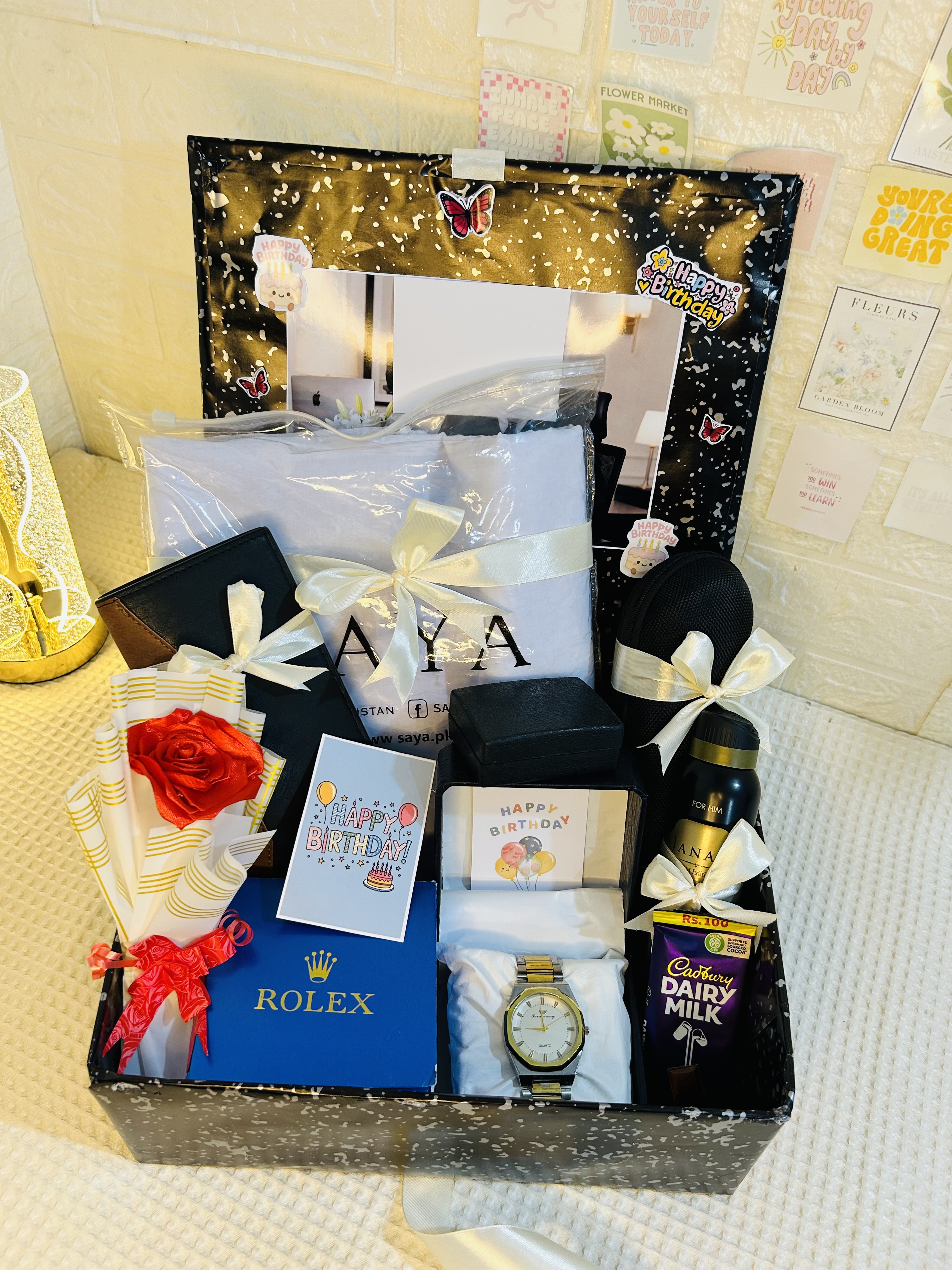 Mens Gift box with Basic accessories