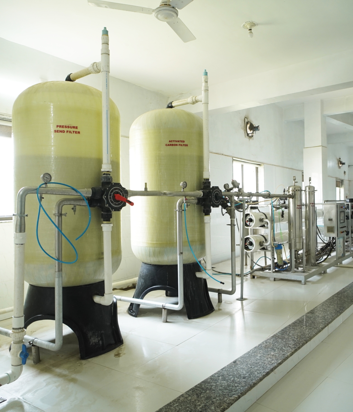Gallons bottling plant interior