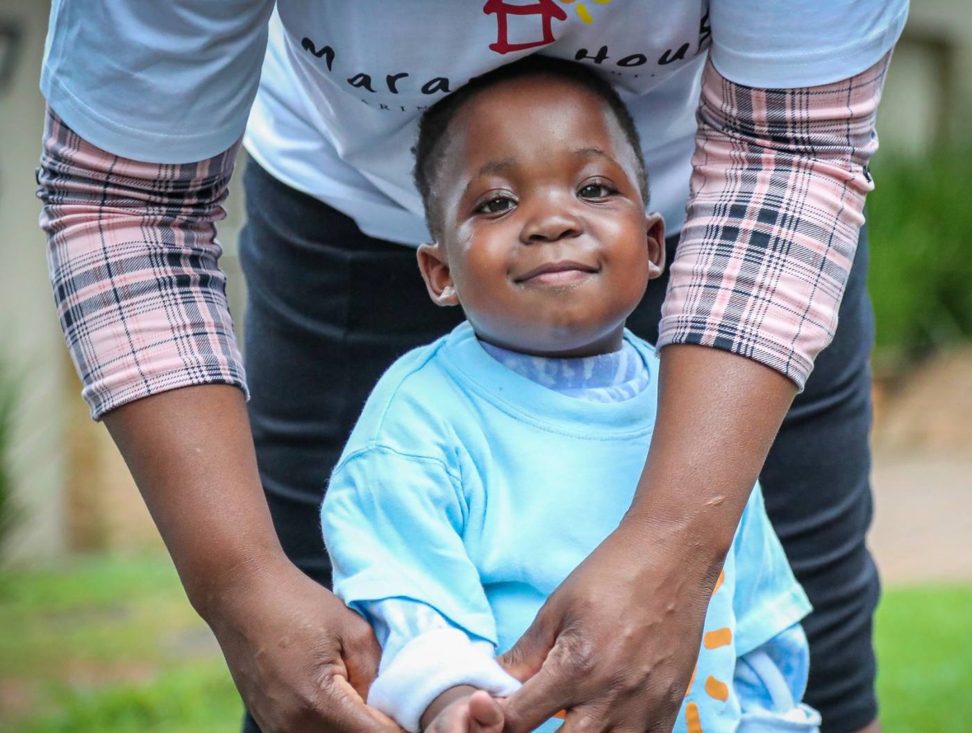 A child in the care of Marang House