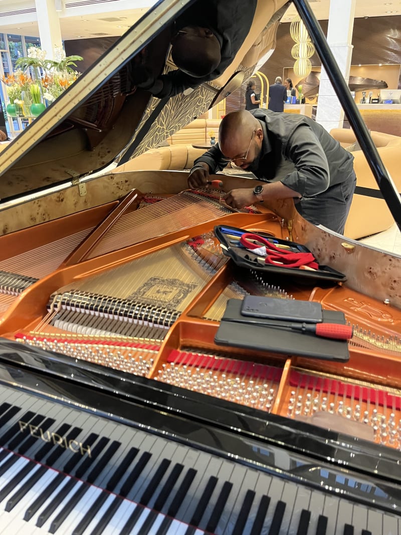 Piano handling and logistics