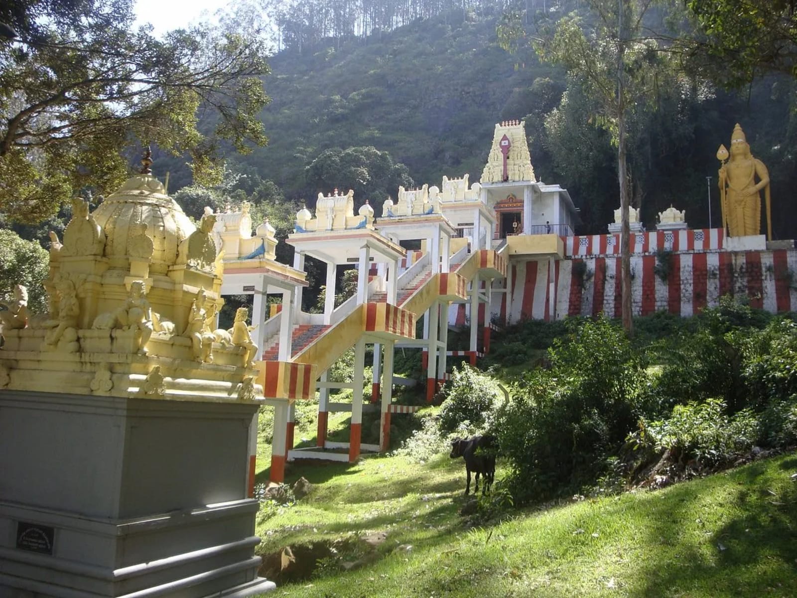 Elk Hill Murugan Temple in Ooty