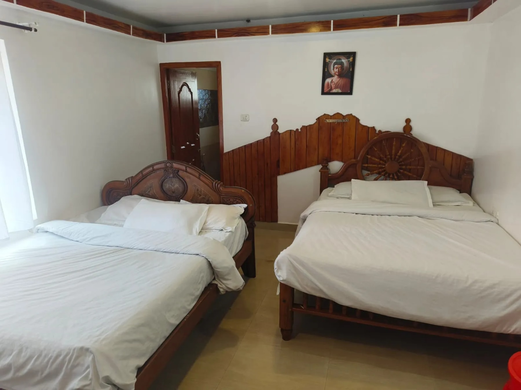 Bedroom at Royal Aviary Cottage in Ooty