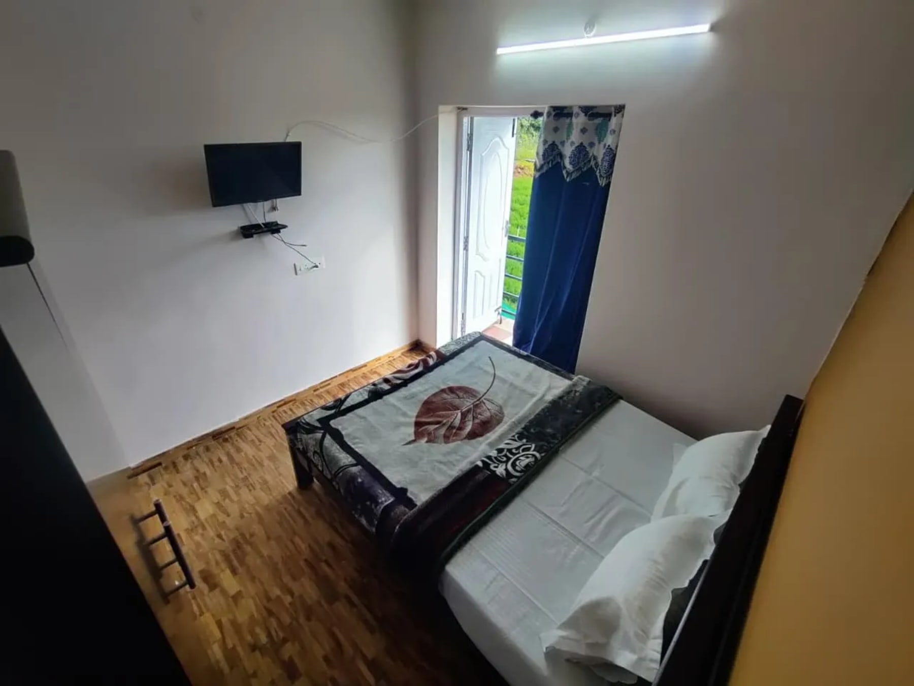 Family bedroom at Ooty Horizon Heights hill stay